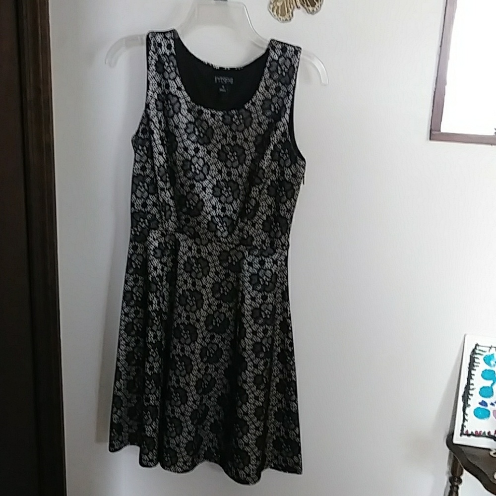 Enfocus Studio Black Lace Dress Size 6